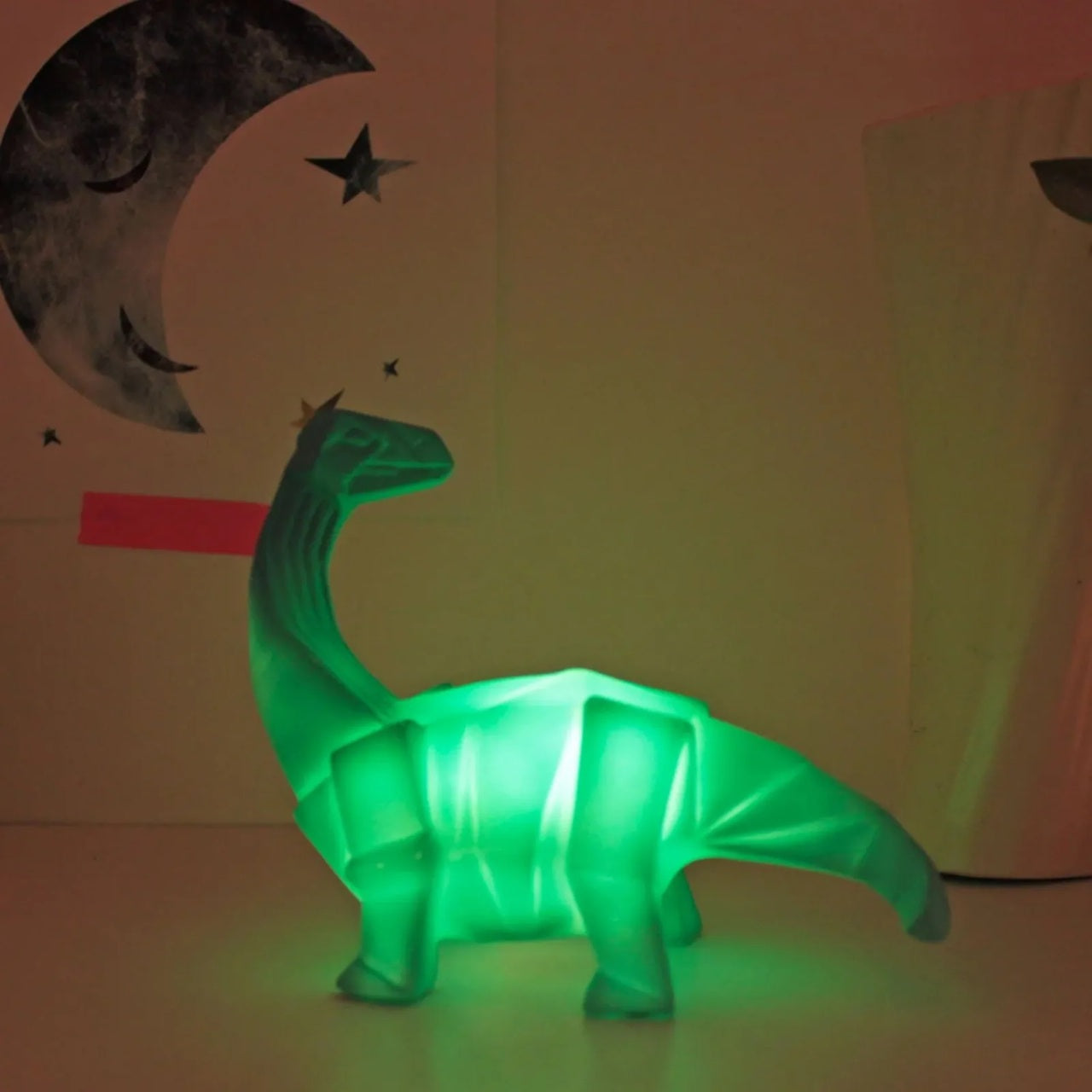 Green Dinosaur LED Night Light by House of Disaster