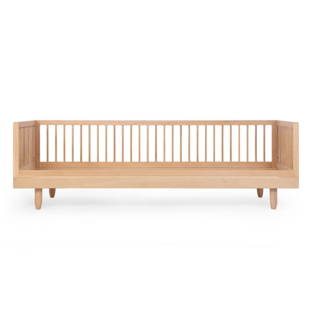 Nobodinoz Pure Single Bed In Oak - 90 x 200cm