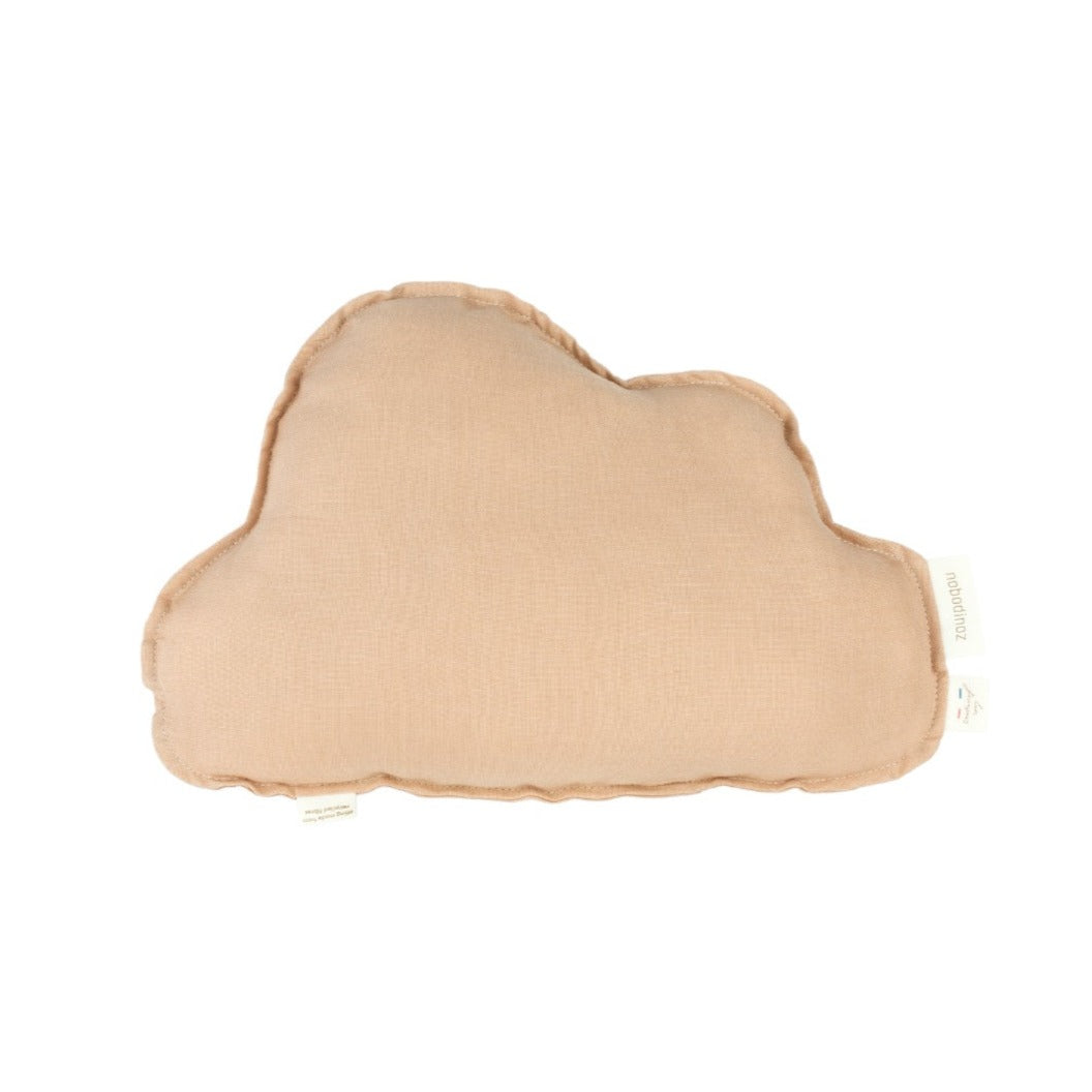 Nobodinoz Lin Francais Cloud Cushion - Sand