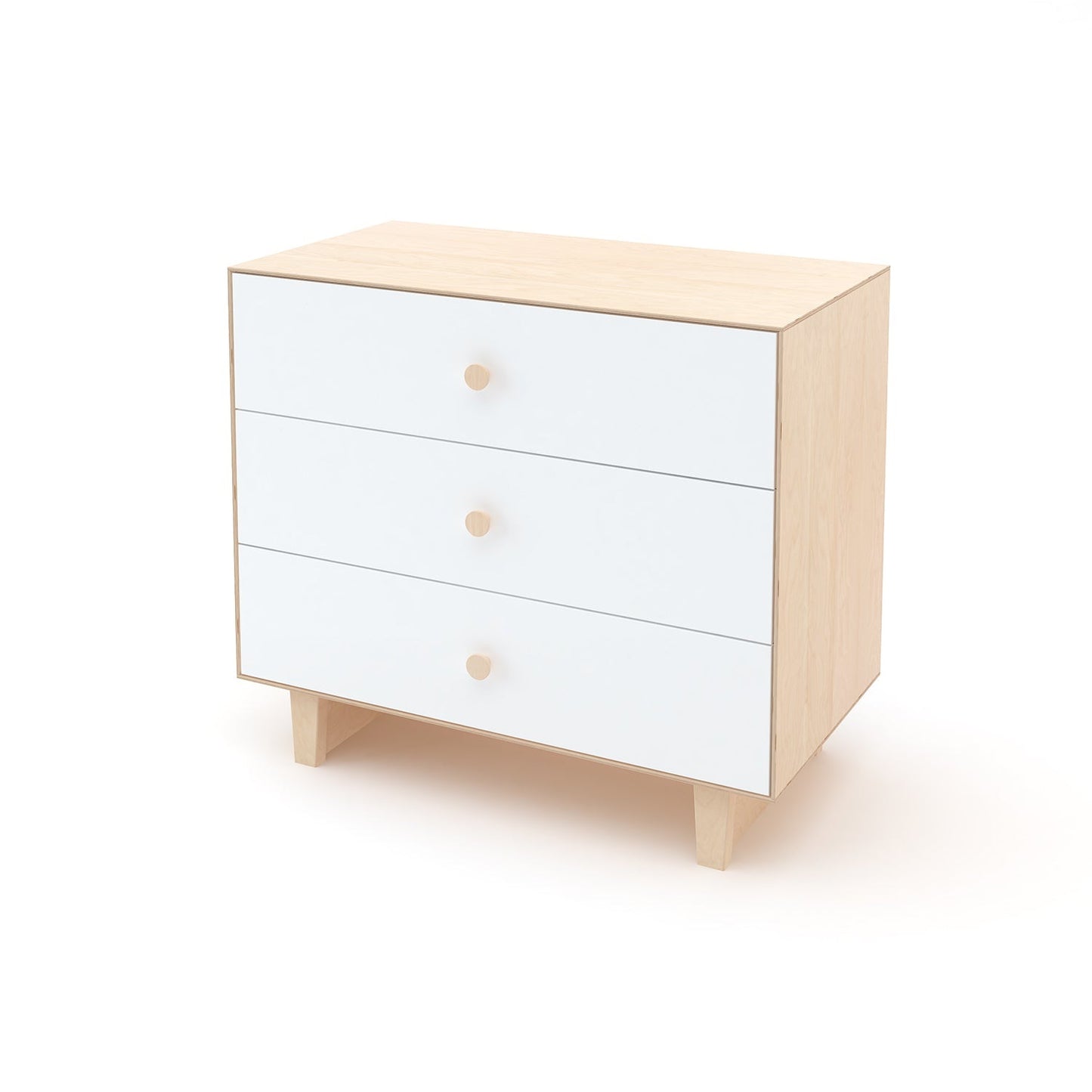 Oeuf NYC Merlin 3 Drawer Dresser - Rhea Legs (3 Colours Available)