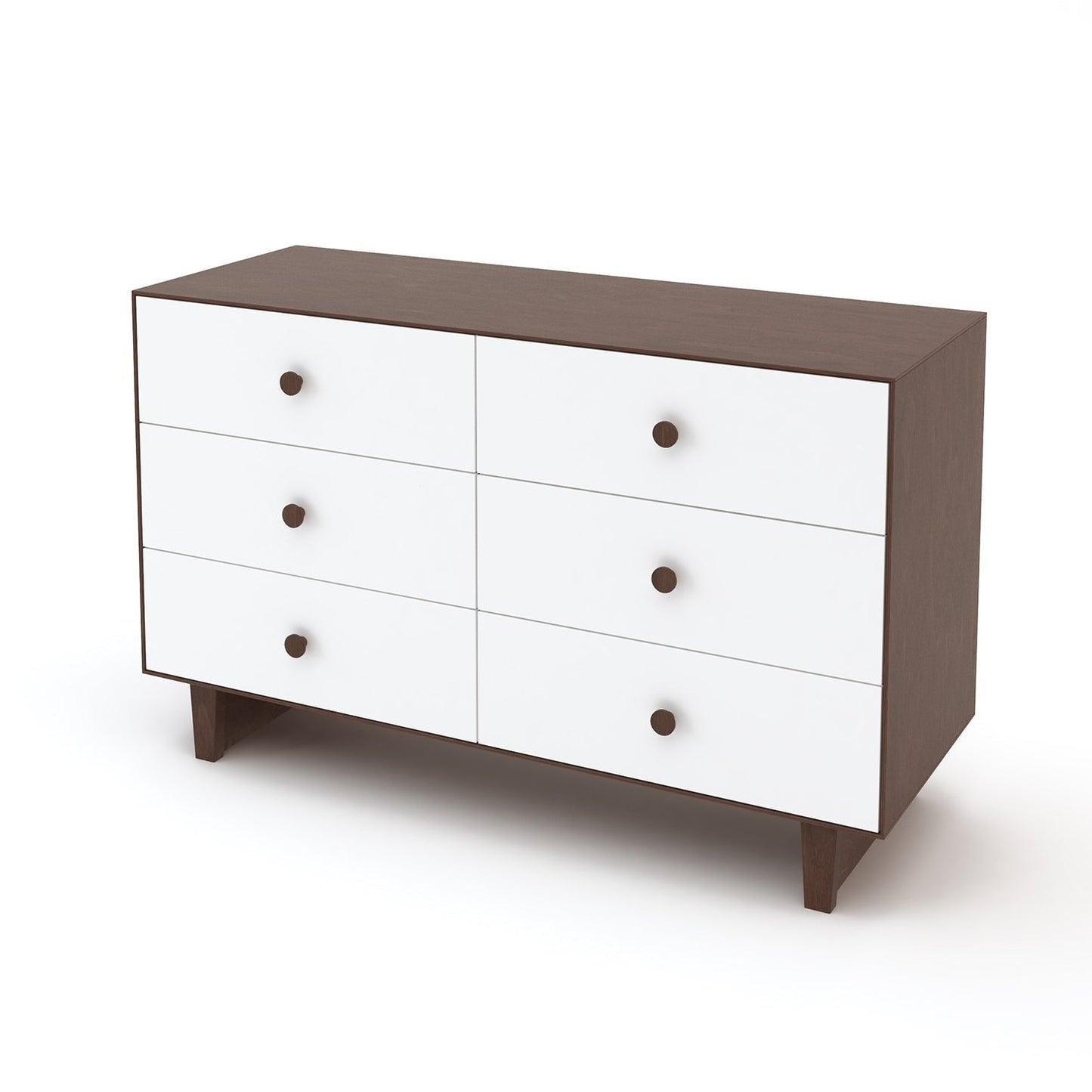 Oeuf NYC Merlin 6 Drawer Dresser - Rhea Legs (3 Colours Available)