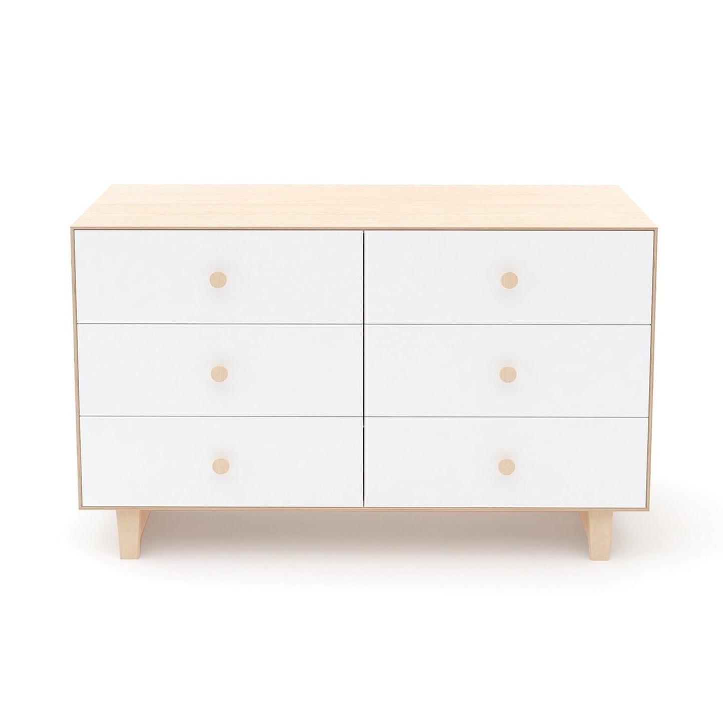 Oeuf NYC Merlin 6 Drawer Dresser - Rhea Legs (3 Colours Available)