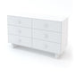 Oeuf NYC Merlin 6 Drawer Dresser - Rhea Legs (3 Colours Available)