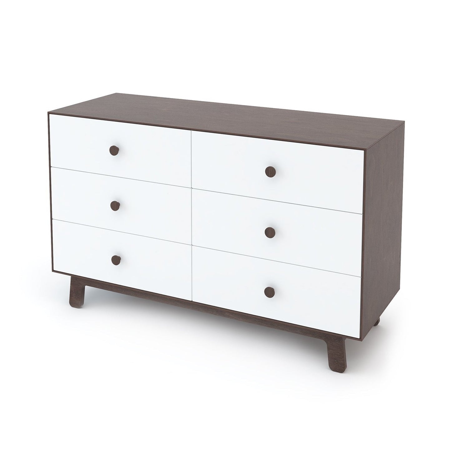 Oeuf NYC Merlin 6 Drawer Dresser - Sparrow Legs (3 Colours Available)