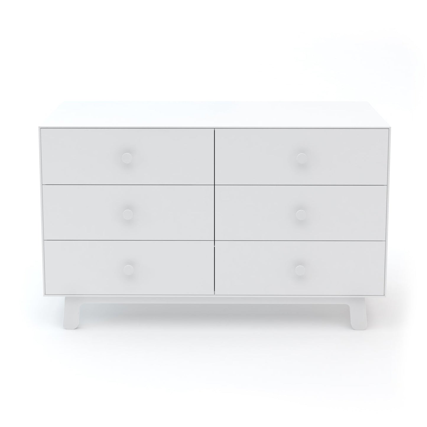 Oeuf NYC Merlin 6 Drawer Dresser - Sparrow Legs (3 Colours Available)