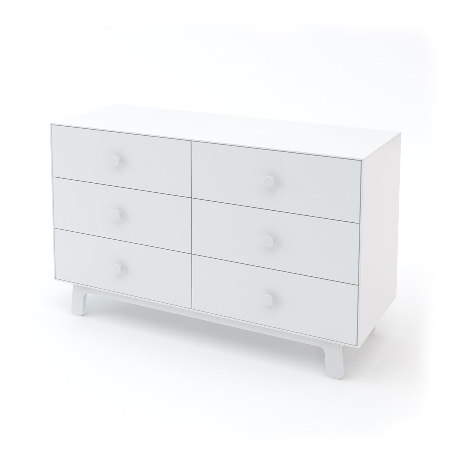 Oeuf NYC Merlin 6 Drawer Dresser - Sparrow Legs (3 Colours Available)