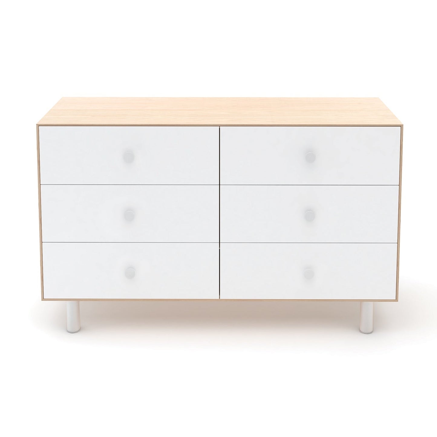 Oeuf NYC Merlin 6 Drawer Dresser - Classic Legs (3 Colours Available)
