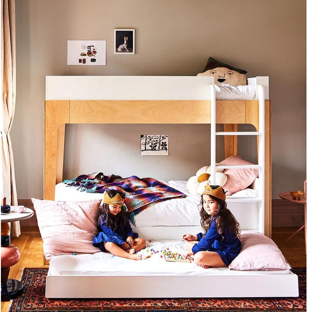 Oeuf NYC Perch Trundle Bed with Ladder Conversion Kit
