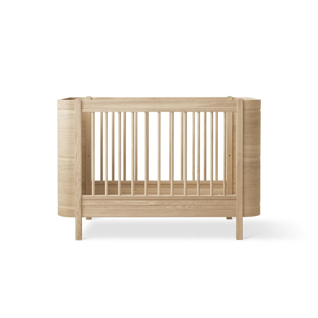 Oliver Furniture Wood Mini+ Cot Bed Excl. Junior Kit - Oak