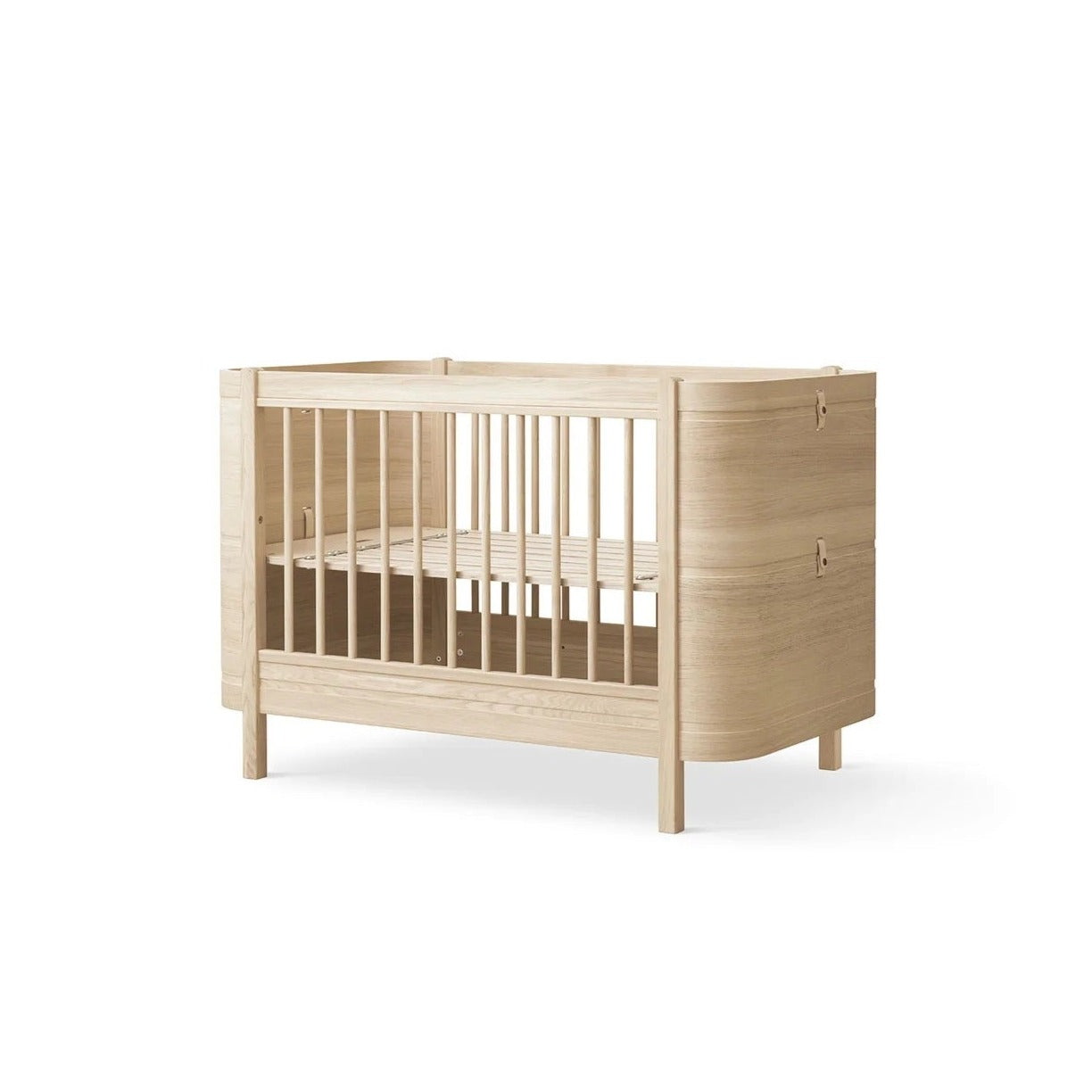 Oliver Furniture Wood Mini+ Cot Bed Excl. Junior Kit - Oak