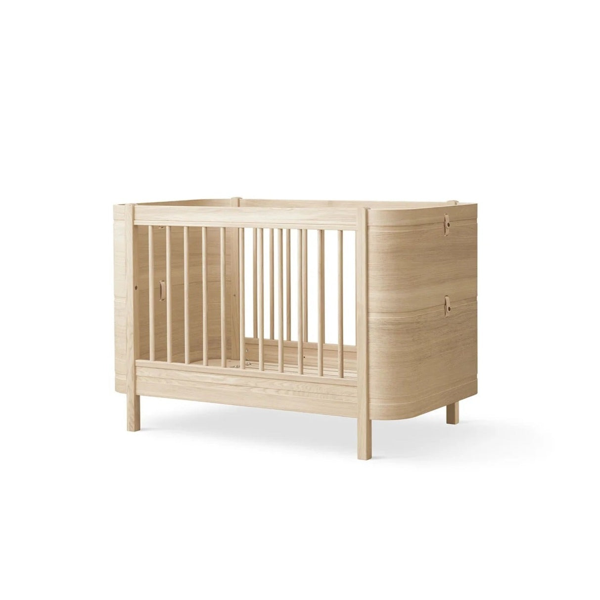 Oliver Furniture Wood Mini+ Cot Bed Excl. Junior Kit - Oak