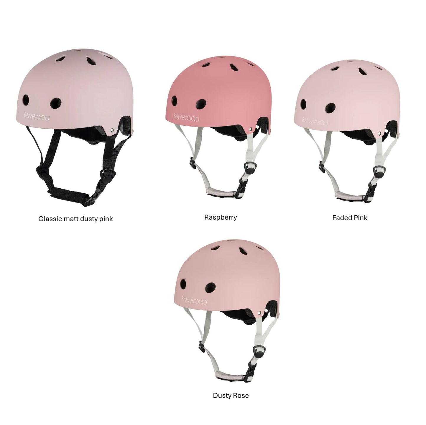 Banwood Pink Helmets