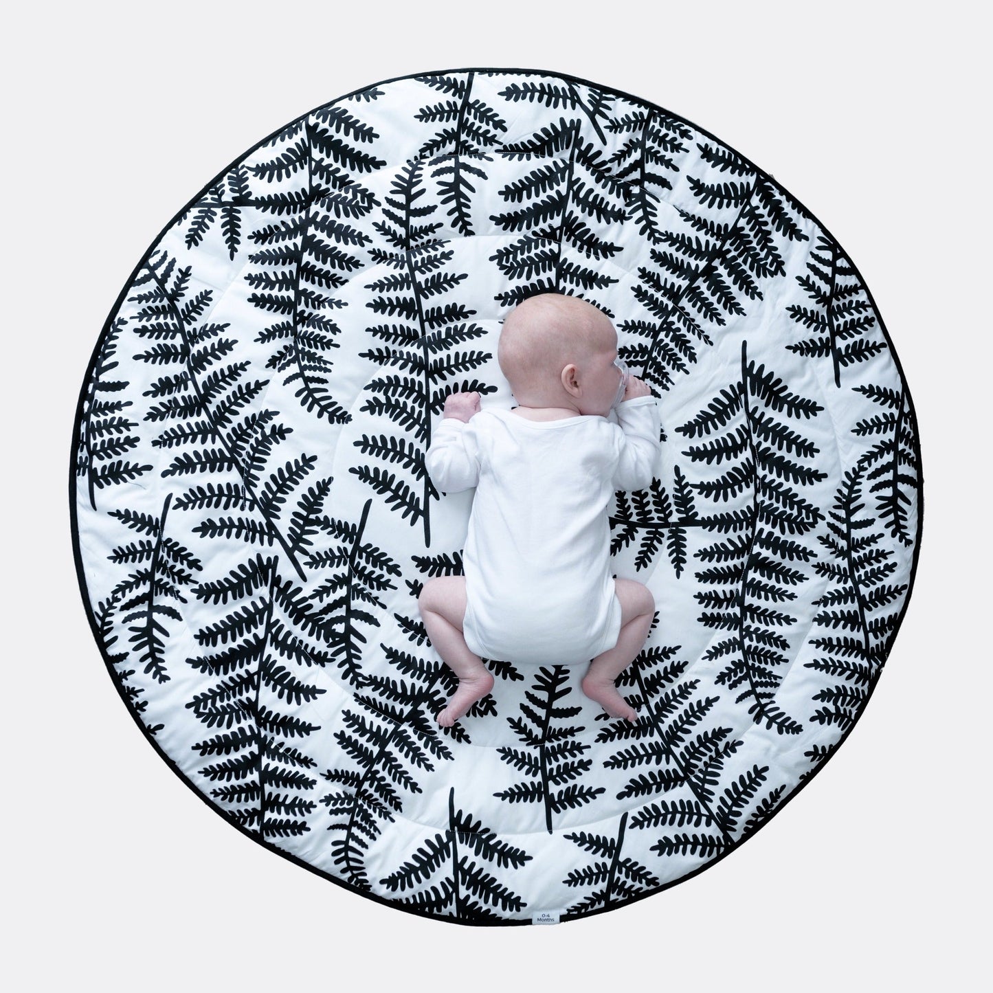 Etta Loves Sensory Reversible Baby Playmat - Plant Print