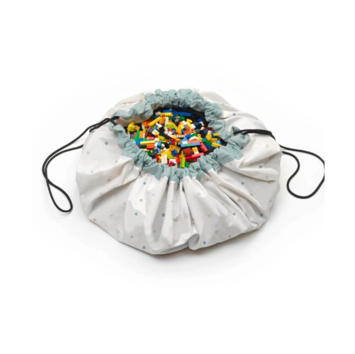 Play & Go Reversible Toy Storage Bag & Playmat - World Map