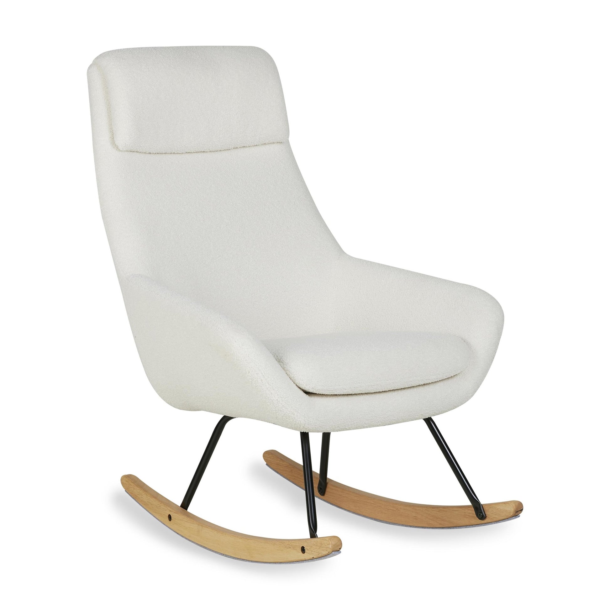 Quax Nordic Rocking Nursing Chair - Cream Sheep