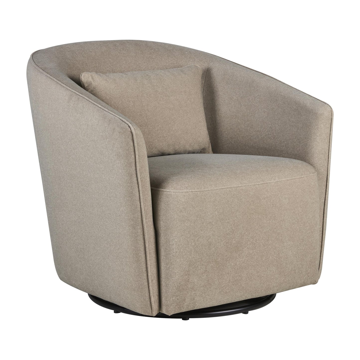Quax Gomi Swivel & Gliding Nursing Chair - Mohair Latte