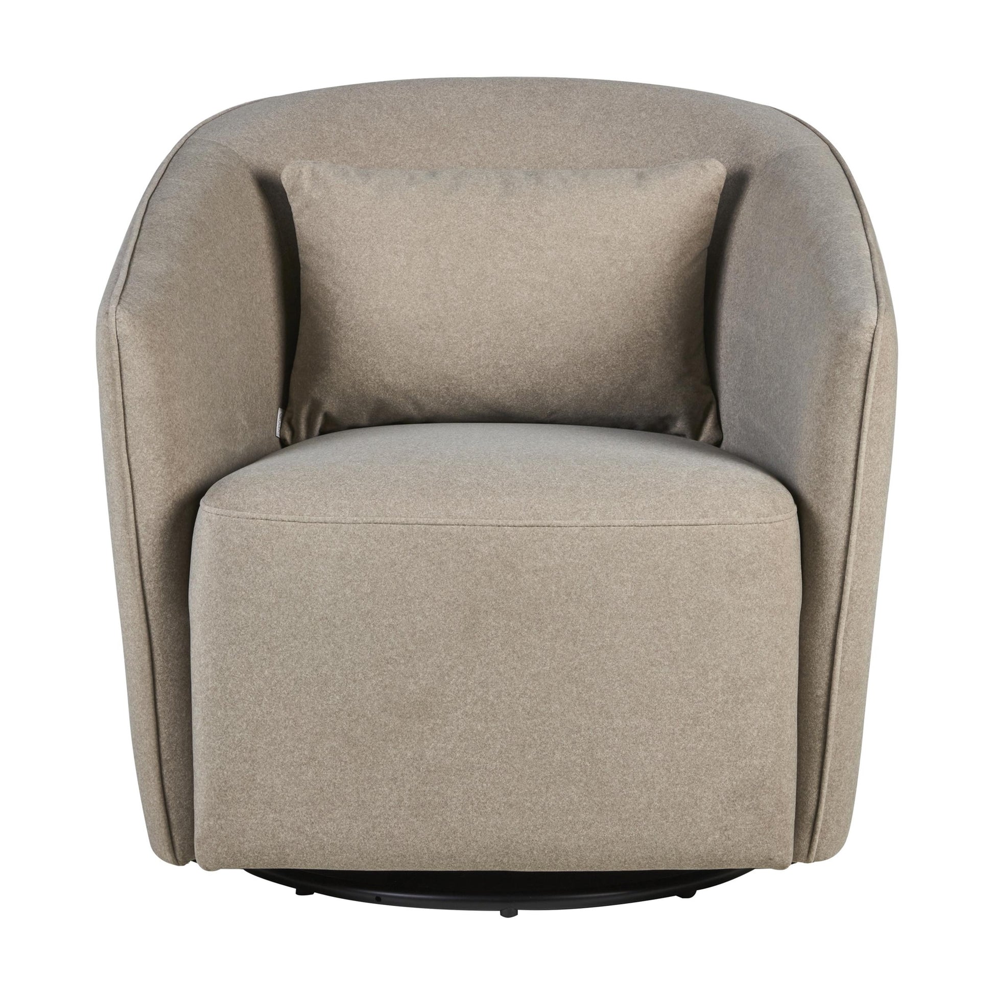 Quax Gomi Swivel & Gliding Nursing Chair - Mohair Latte