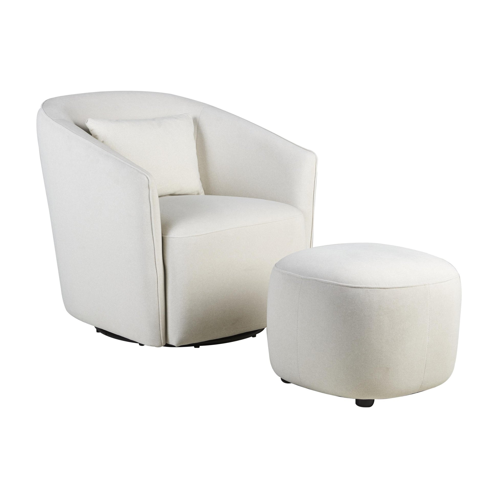 Quax Gomi Ottoman - Mohair Beige