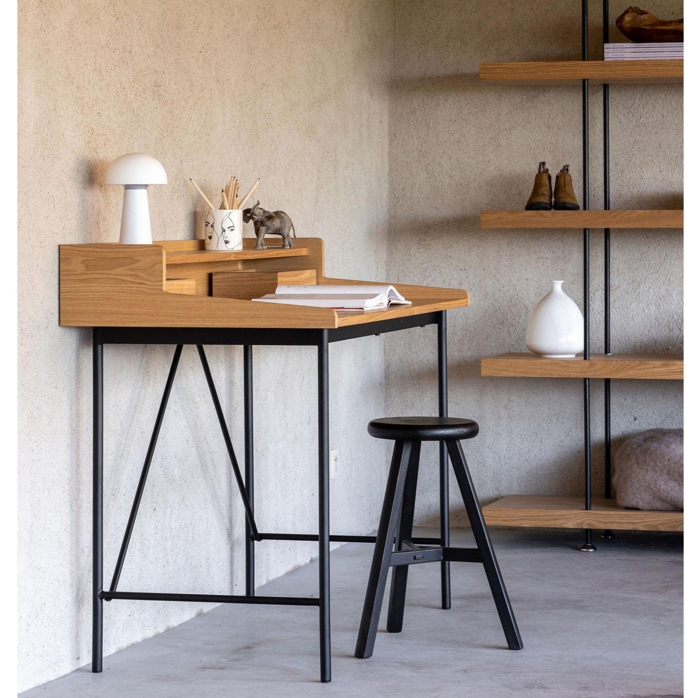 Quax Hai No Ki Desk - Natural Ash