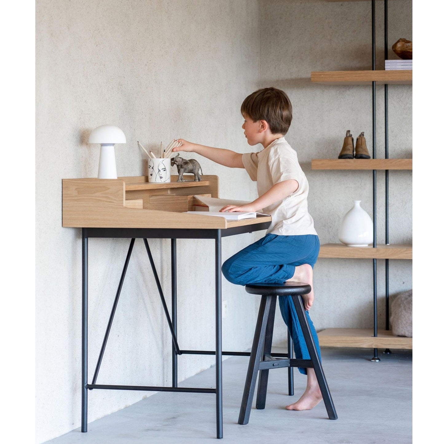 Quax Hai No Ki Desk - Natural Ash