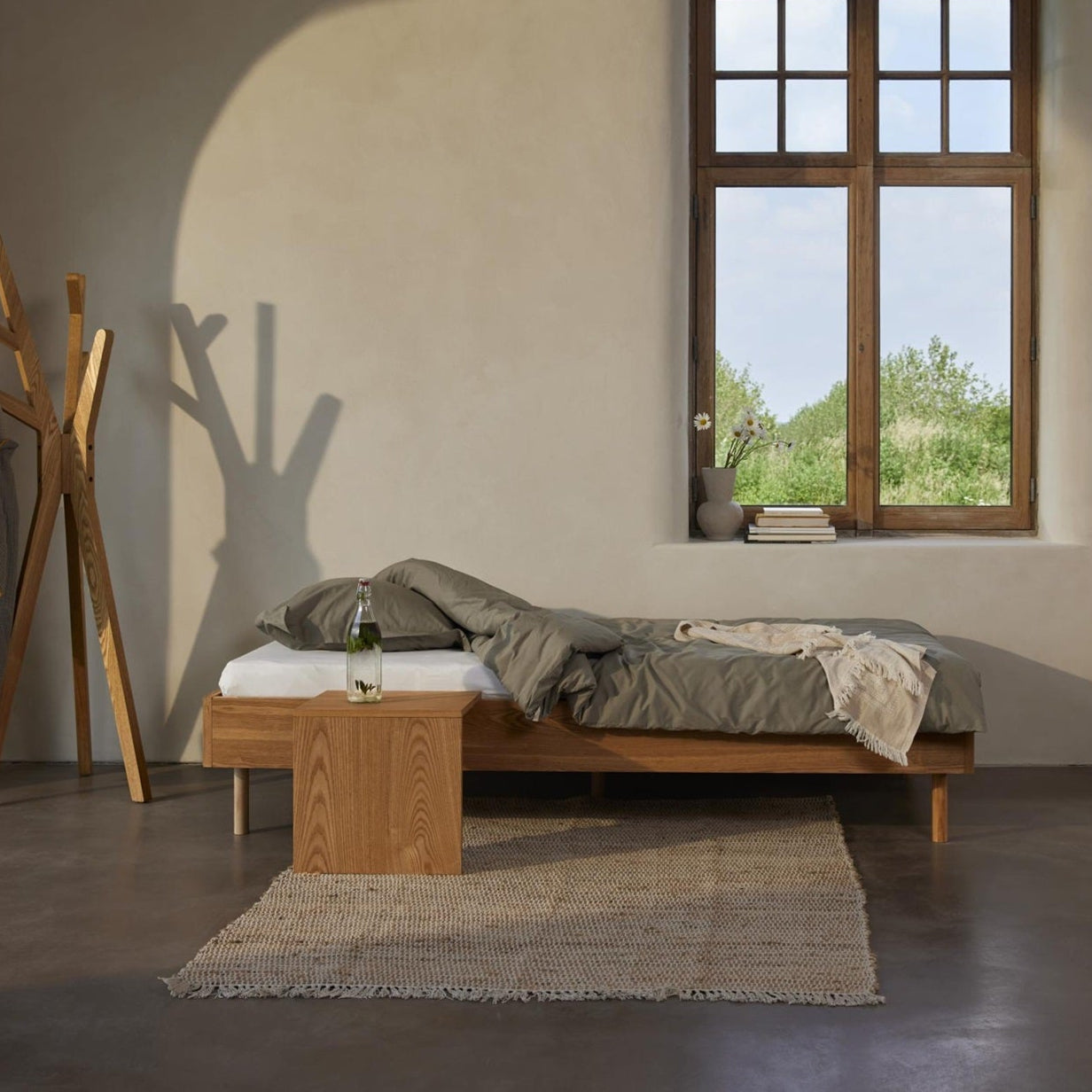 Quax Hai No Ki Junior Bed - 90 x 200 cm - Natural Ash