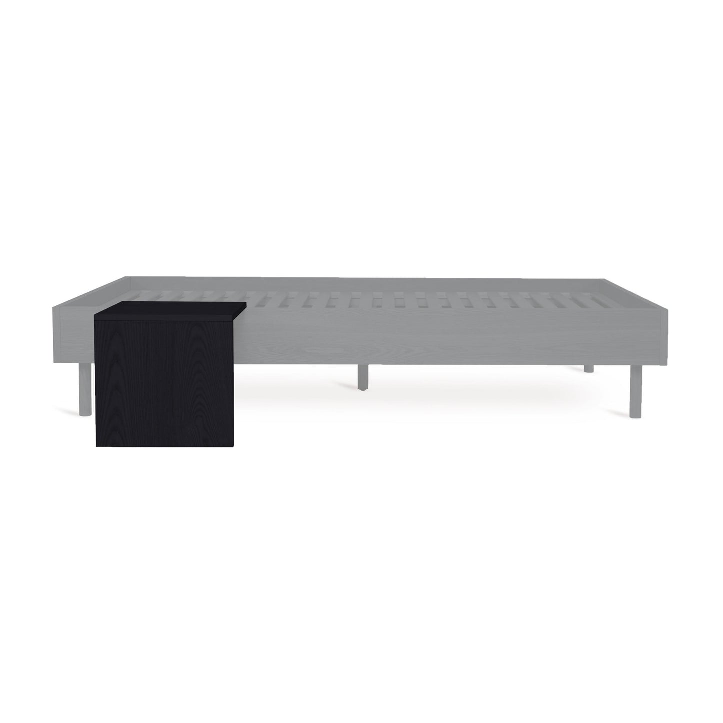 Quax Hai No Ki Junior Bed - 90 x 200 cm - Black Ash