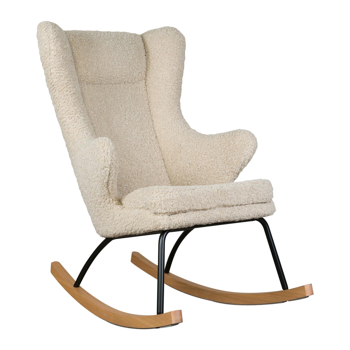 Quax De Luxe Adult Rocking Nursing Chair - Teddy/Sheep