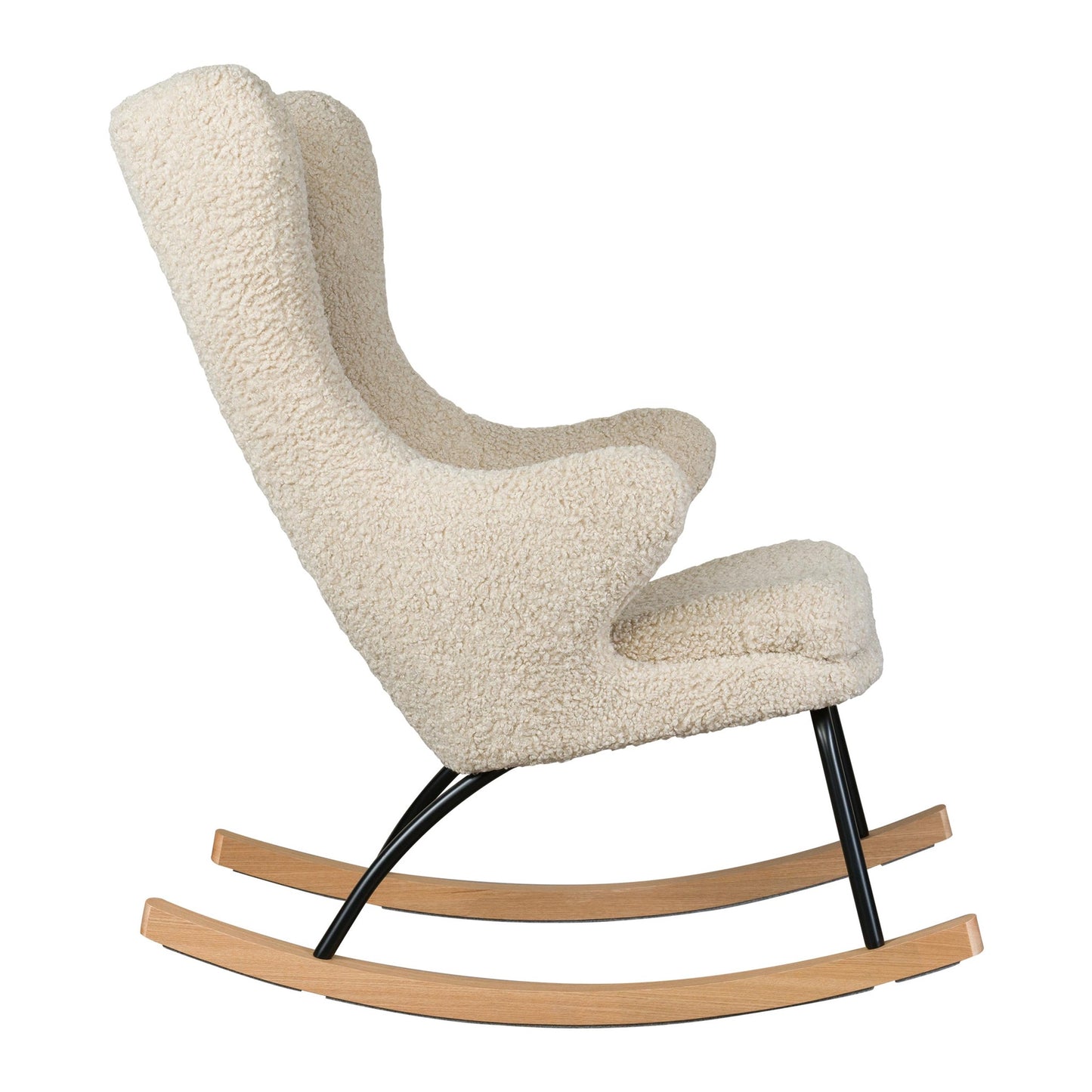 Quax De Luxe Adult Rocking Nursing Chair - Teddy/Sheep