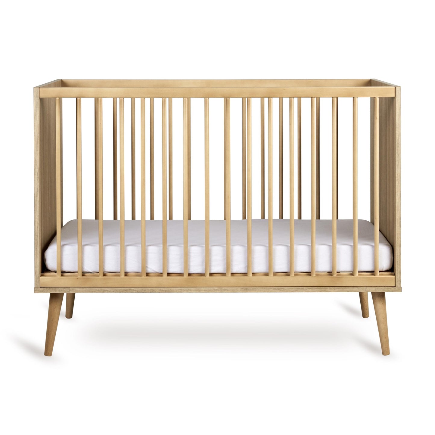 Quax Flow Cot - 120 x 60cm - Honey Ash