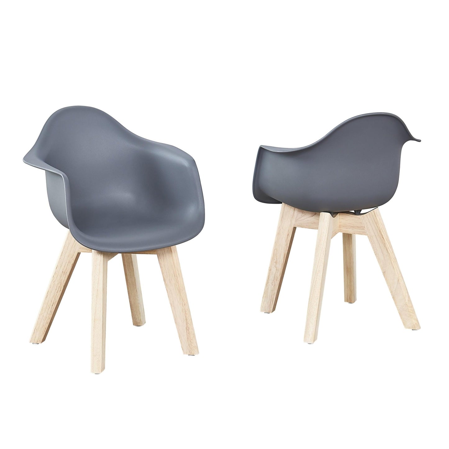 Quax Kids Chairs - 2 Pack - Grey