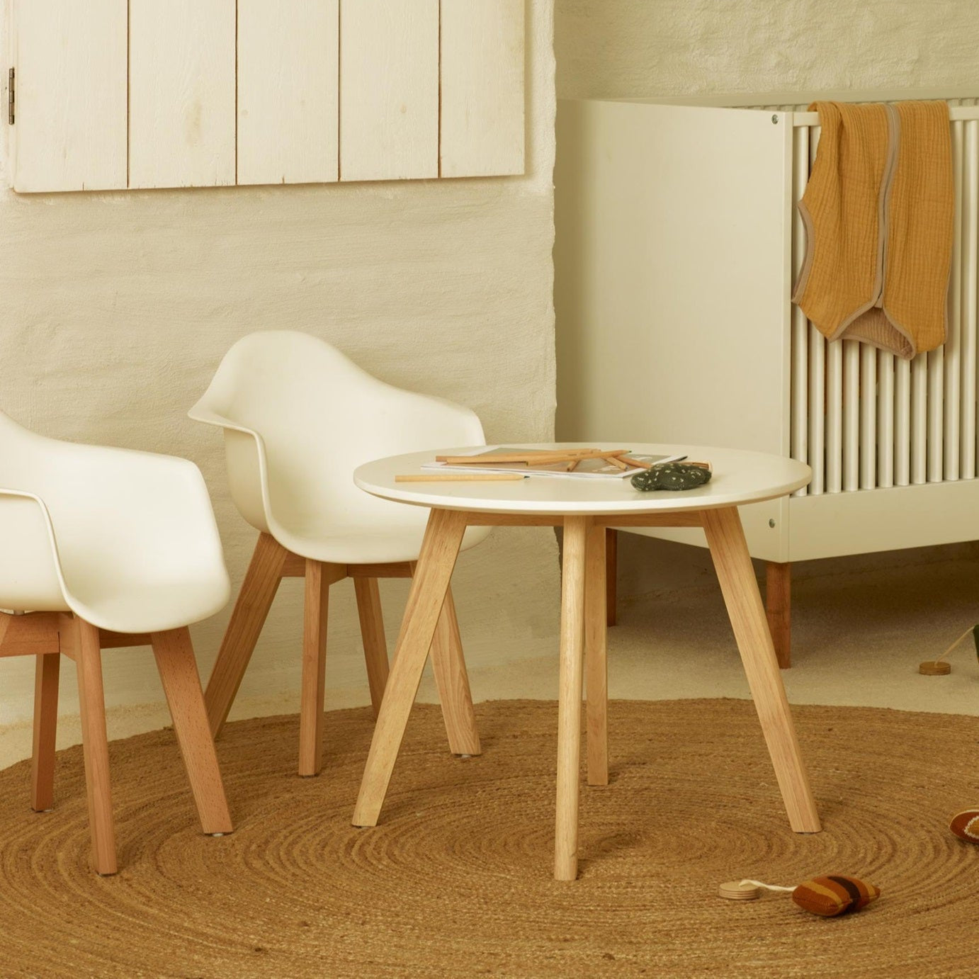 Quax Kids Chairs - 2 Pack - White