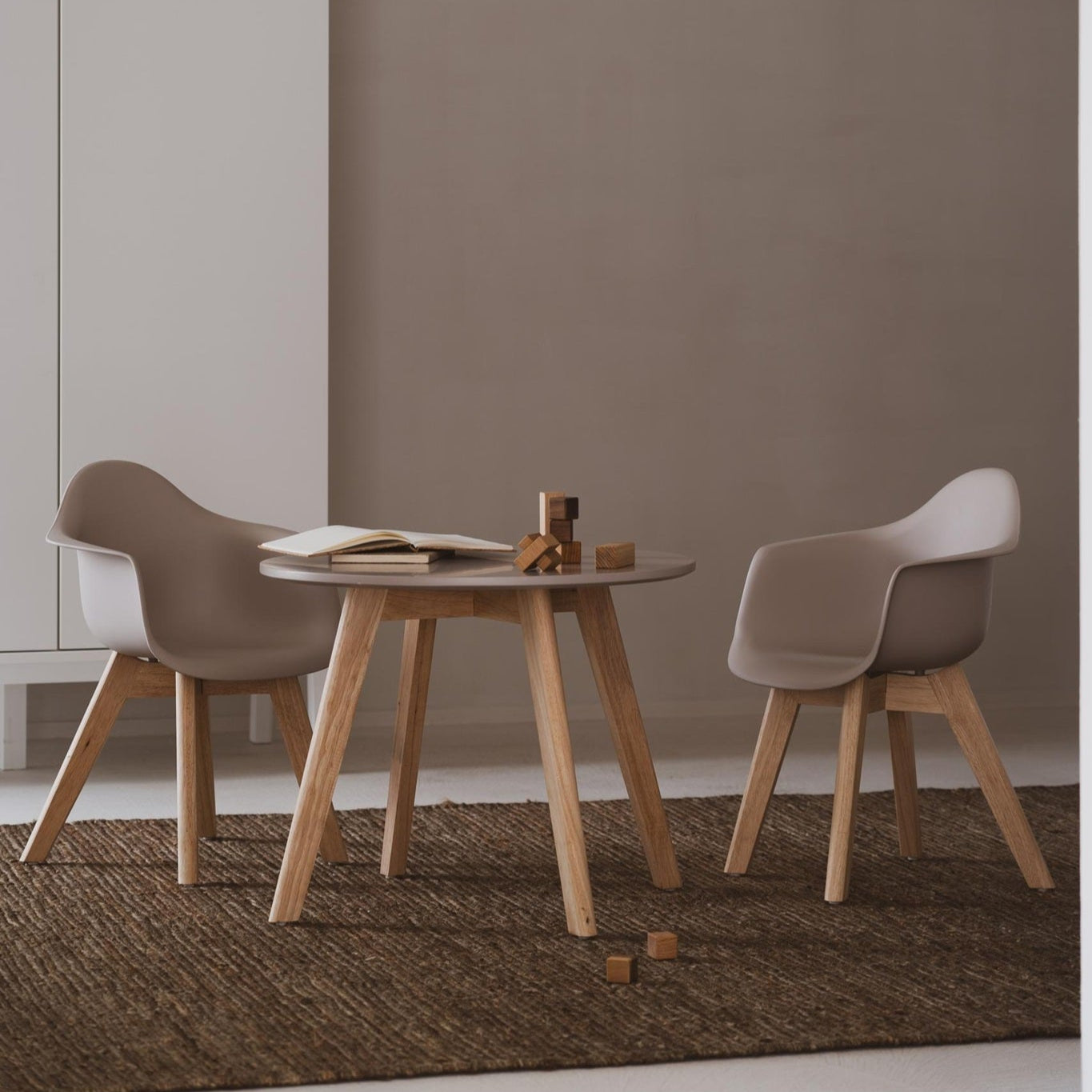 Quax Kids Chairs - 2 Pack - Clay
