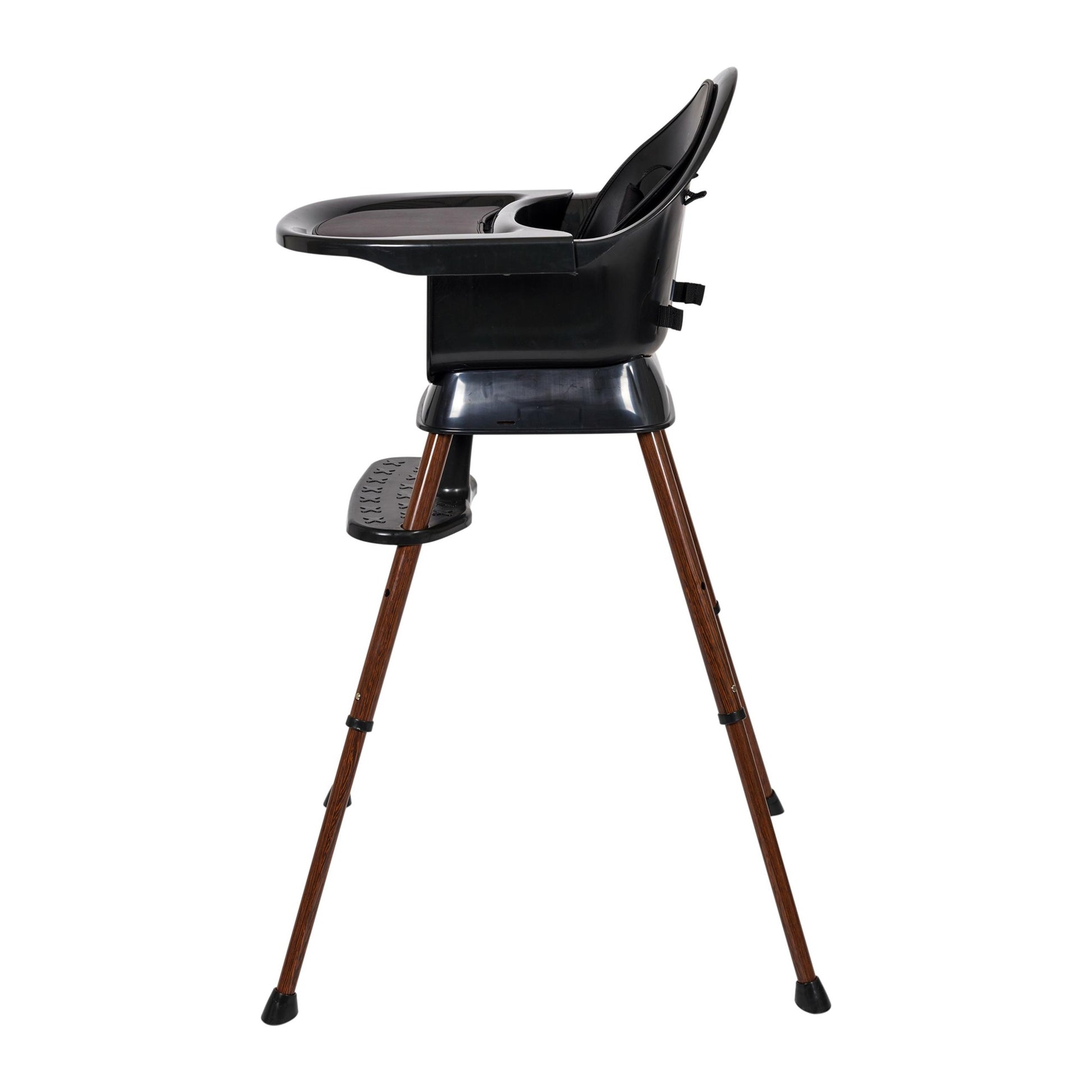 Quax Ultimo 3 Luxe Highchair - Black/Walnut