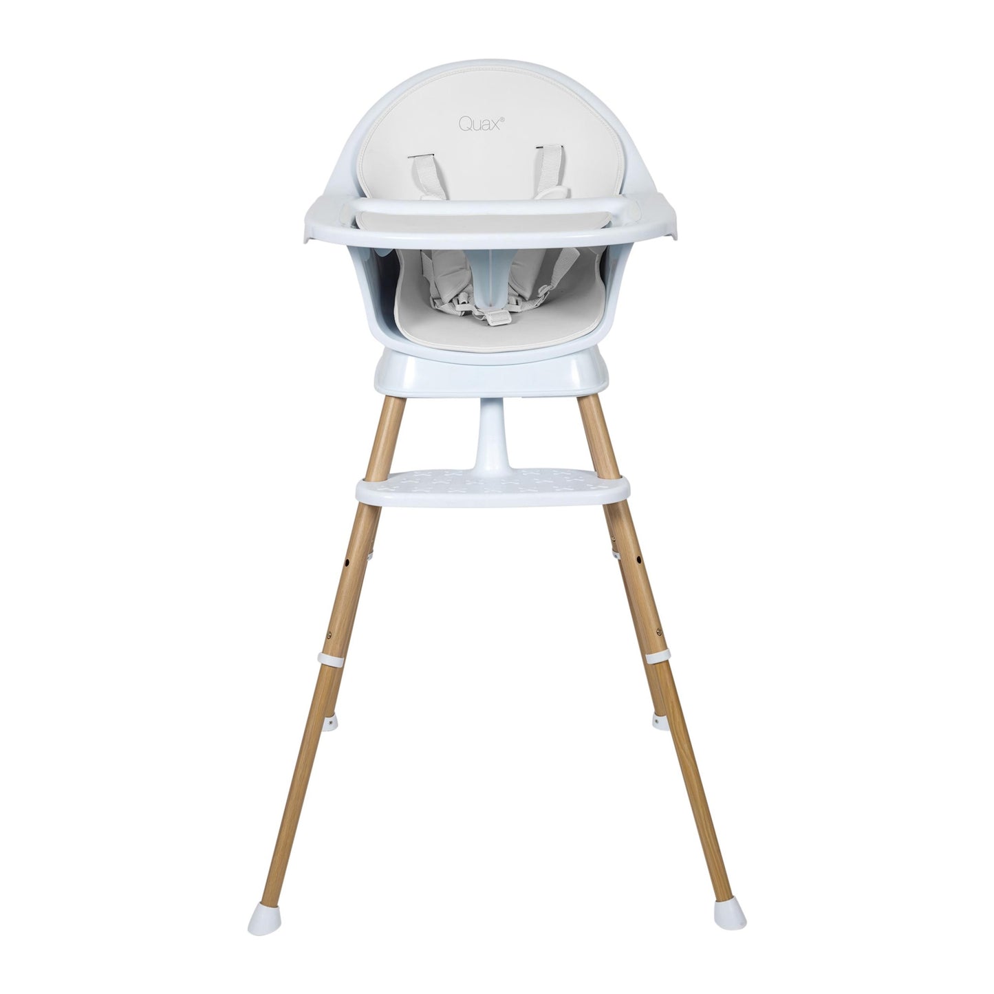 Quax Ultimo 3 Luxe Highchair - White/Natural