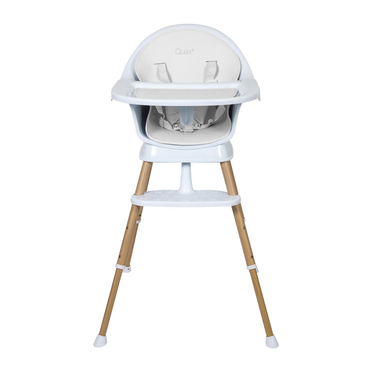 Quax Ultimo 3 Luxe Highchair - White/Natural