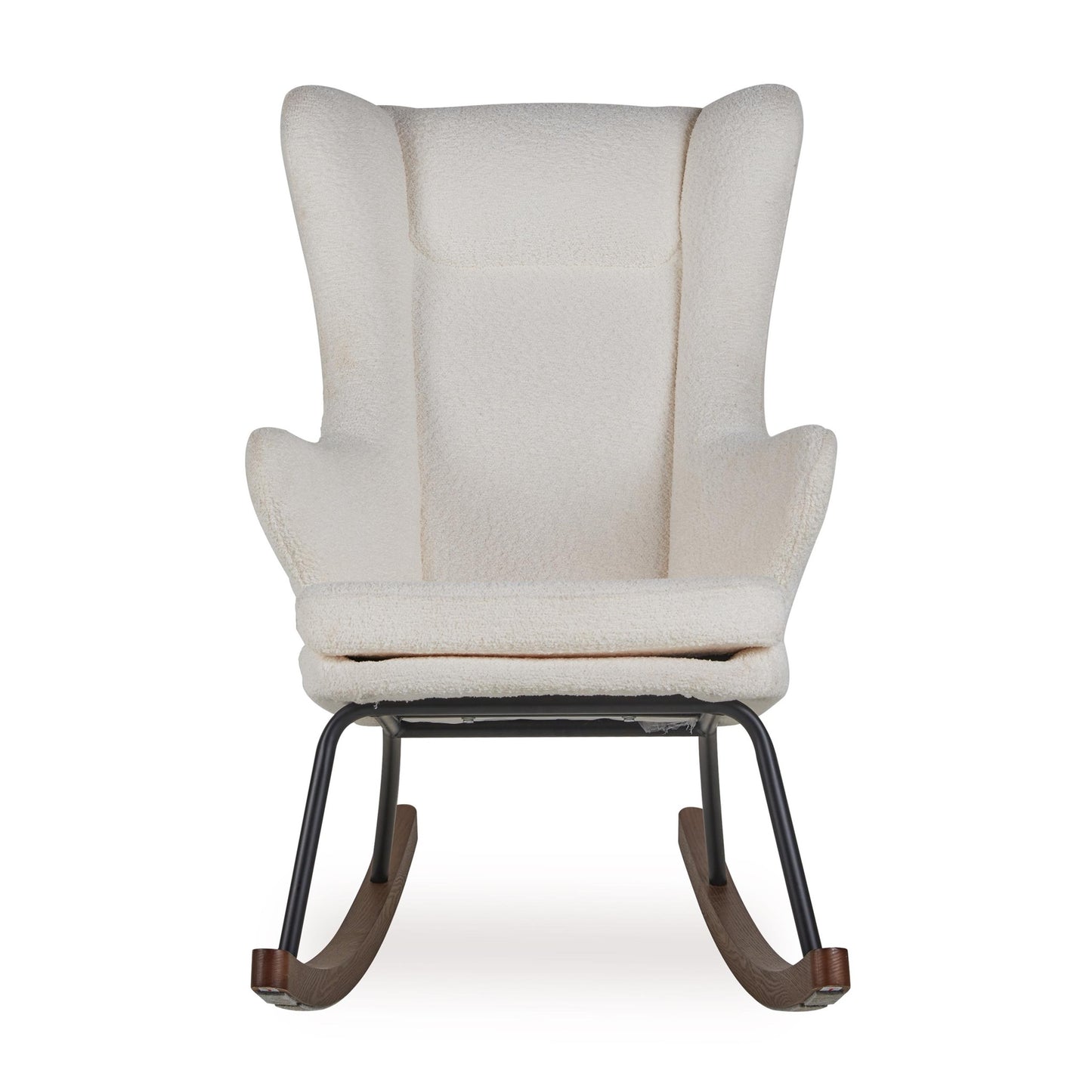 Quax De Luxe Adult Rocking Nursing Chair - Teddy/Cream