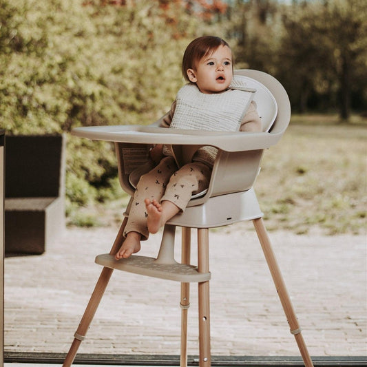 Quax Ultimo 3 Luxe Highchair - Clay/Natural