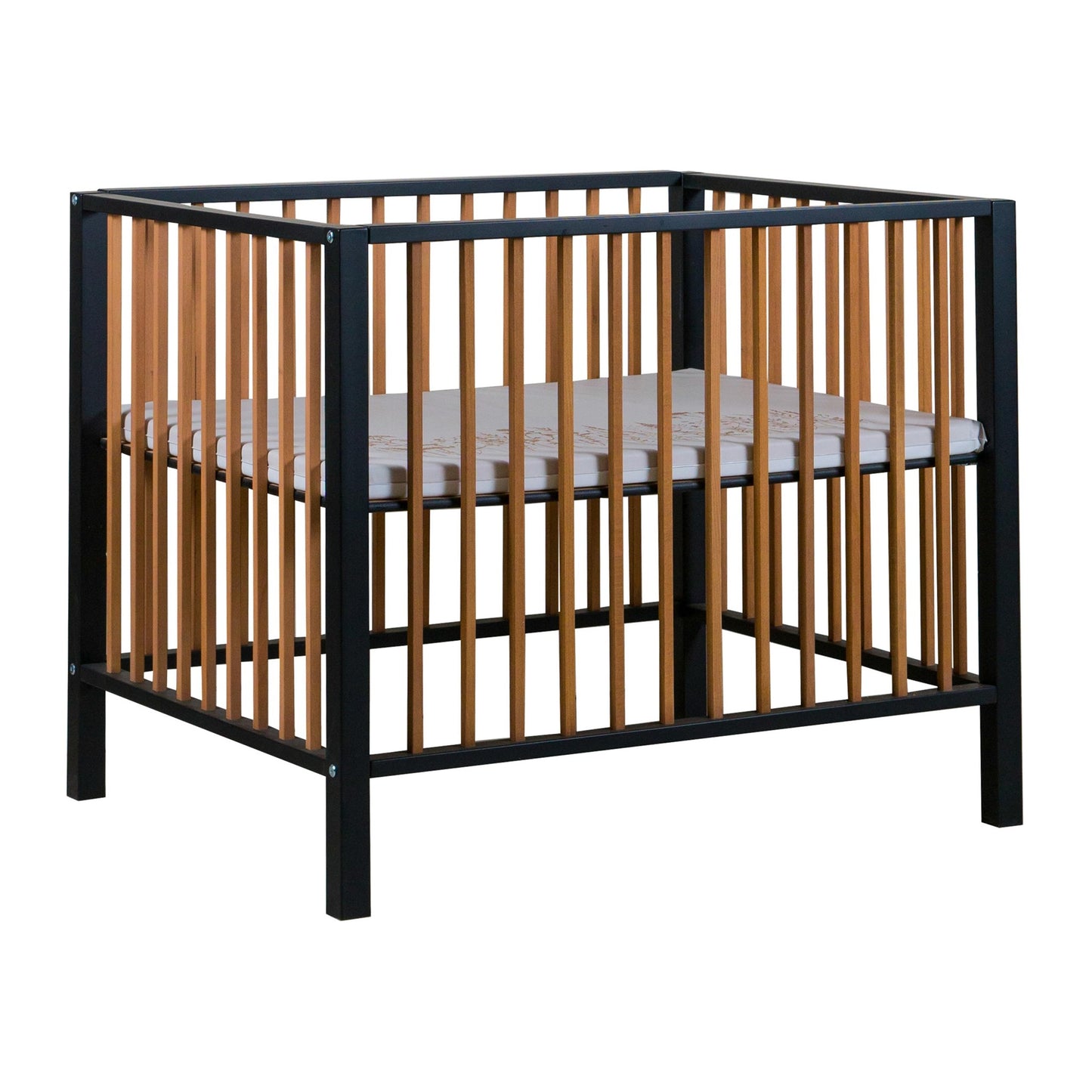 Quax Nordic Playpen - Black/Natural