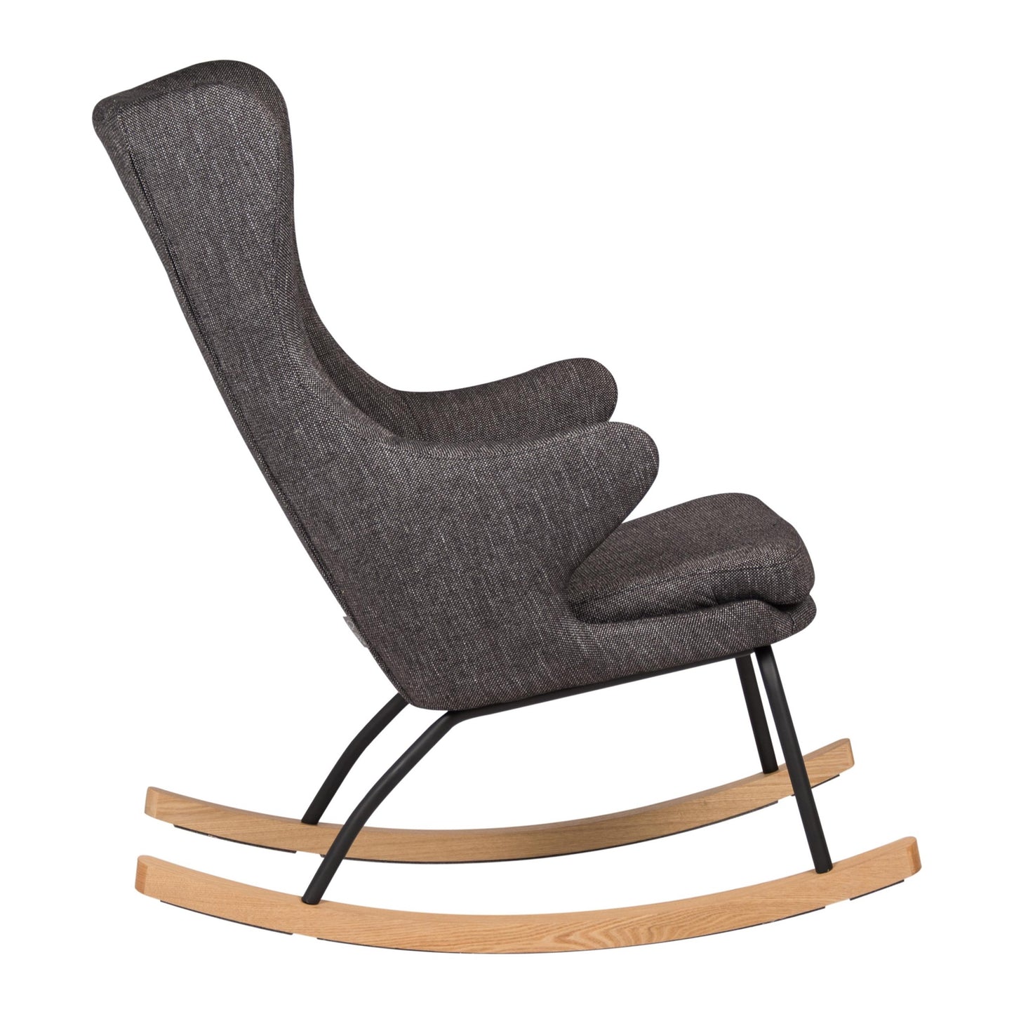 Quax De Luxe Adult Rocking Nursing Chair - Black