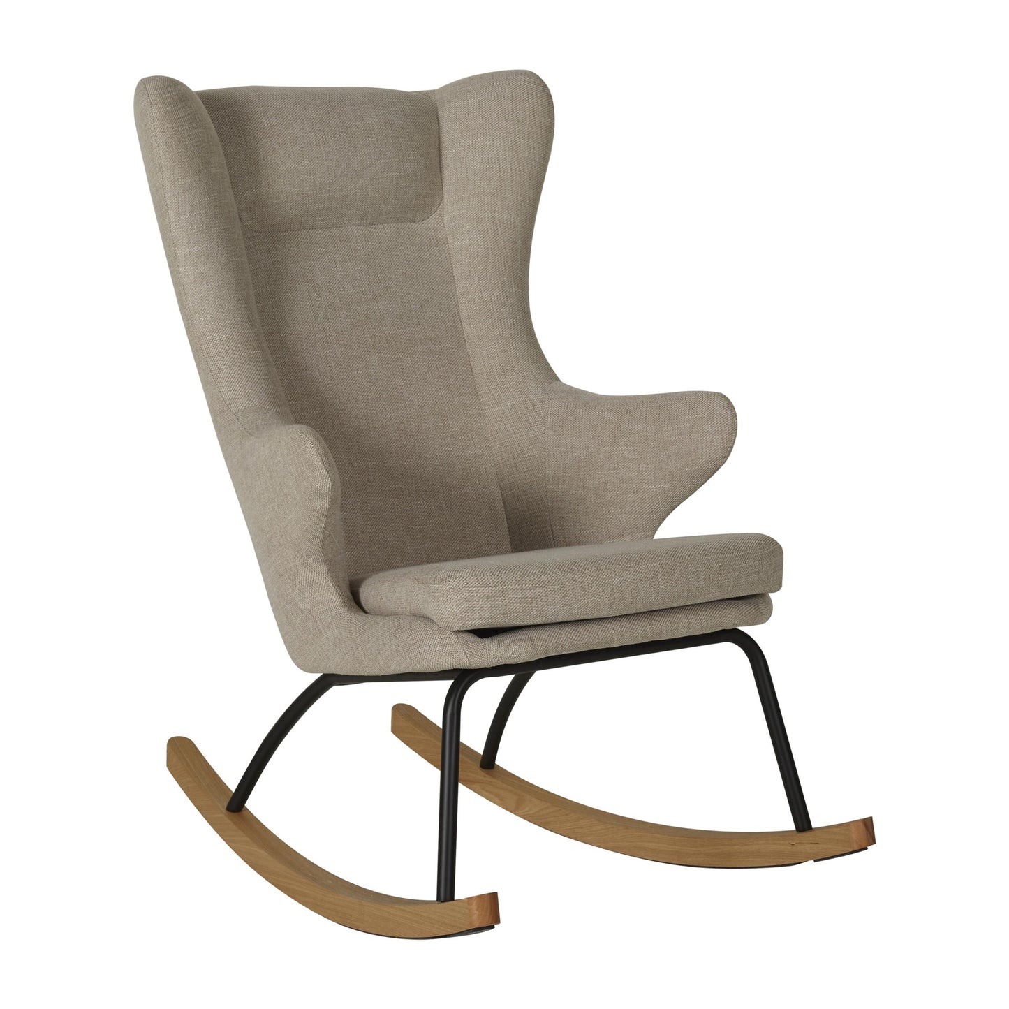 Quax De Luxe Adult Rocking Nursing Chair - Clay
