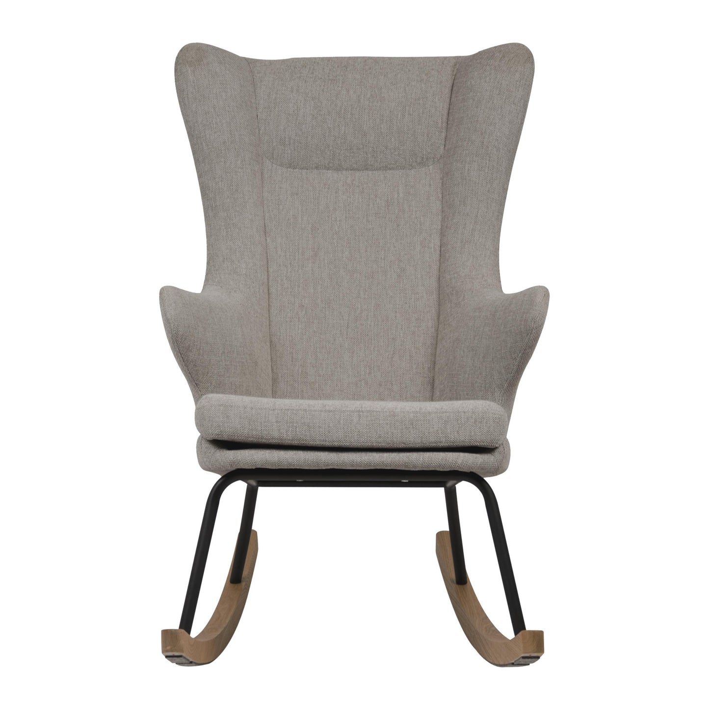 Quax De Luxe Adult Rocking Nursing Chair - Sand Grey