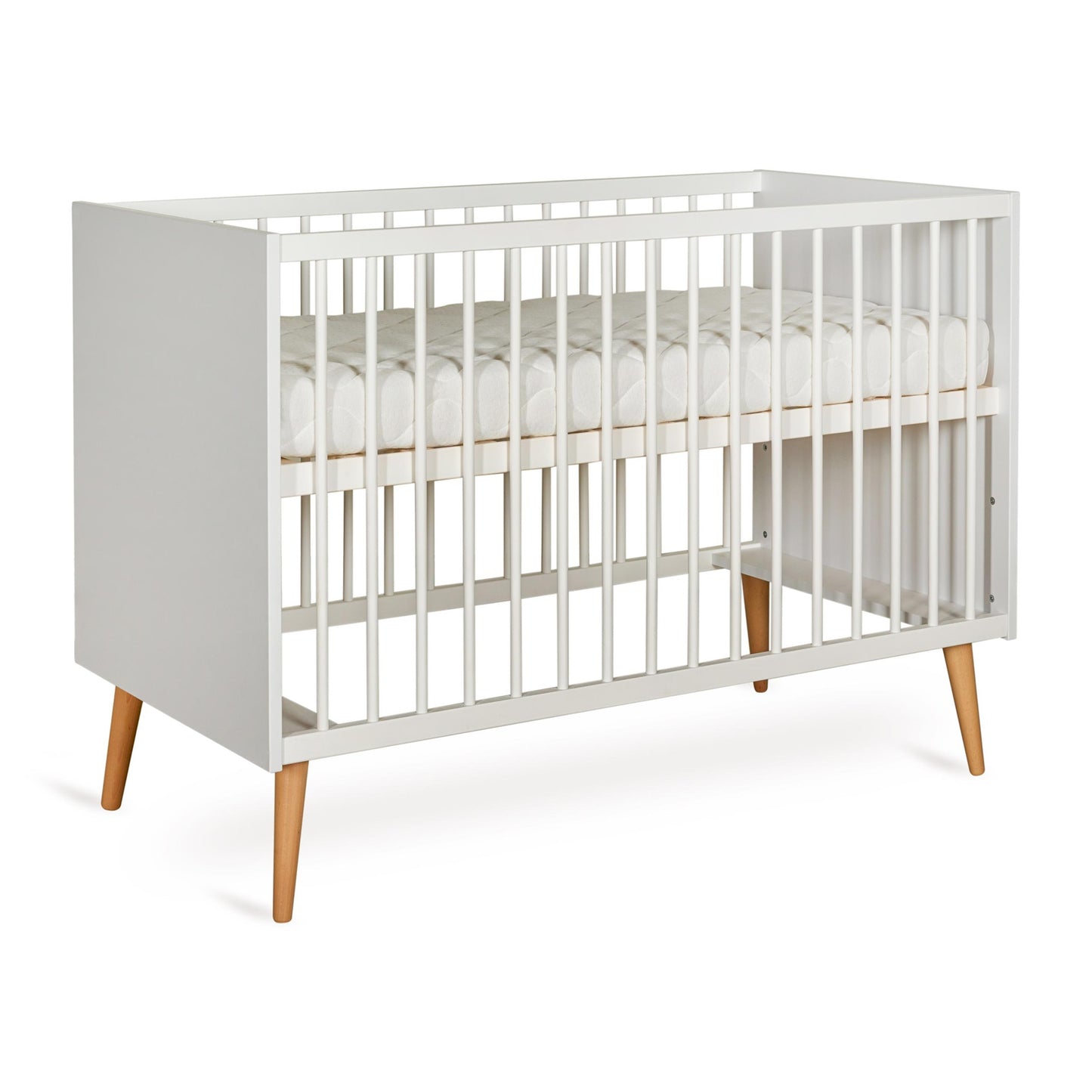 Quax Cocoon Cot - 120 x 60 cm - Ice White