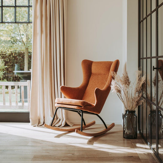 Quax De Luxe Adult Rocking Nursing Chair - Terra