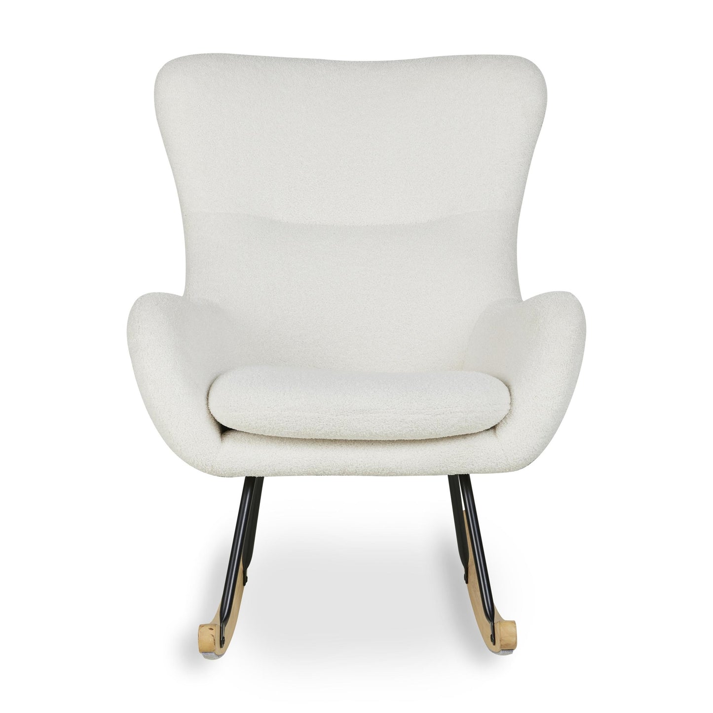 Quax Rocking Nursing Chair Basic - Bouclé/Cream Sheep