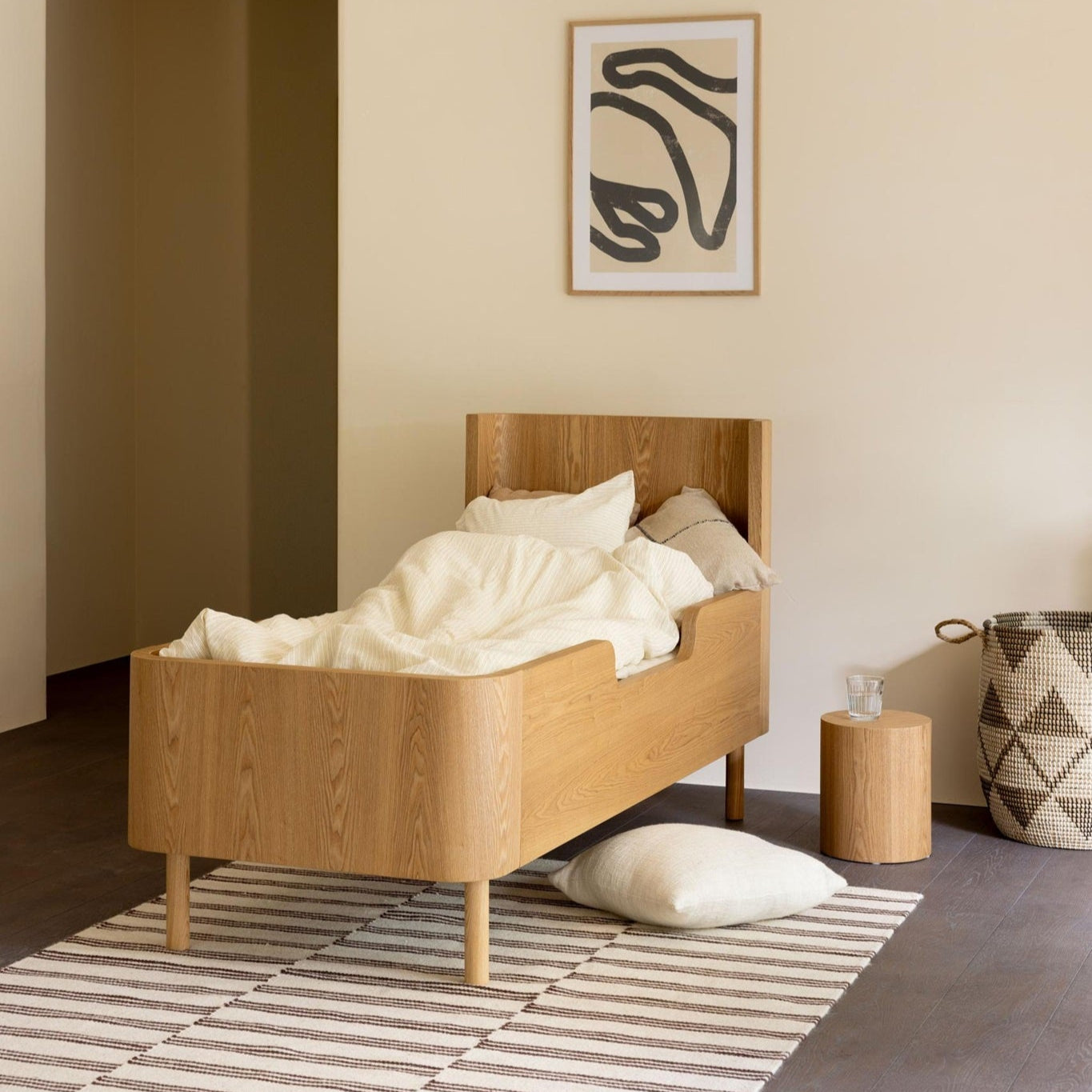 Quax Yume Cot - Natural Ash