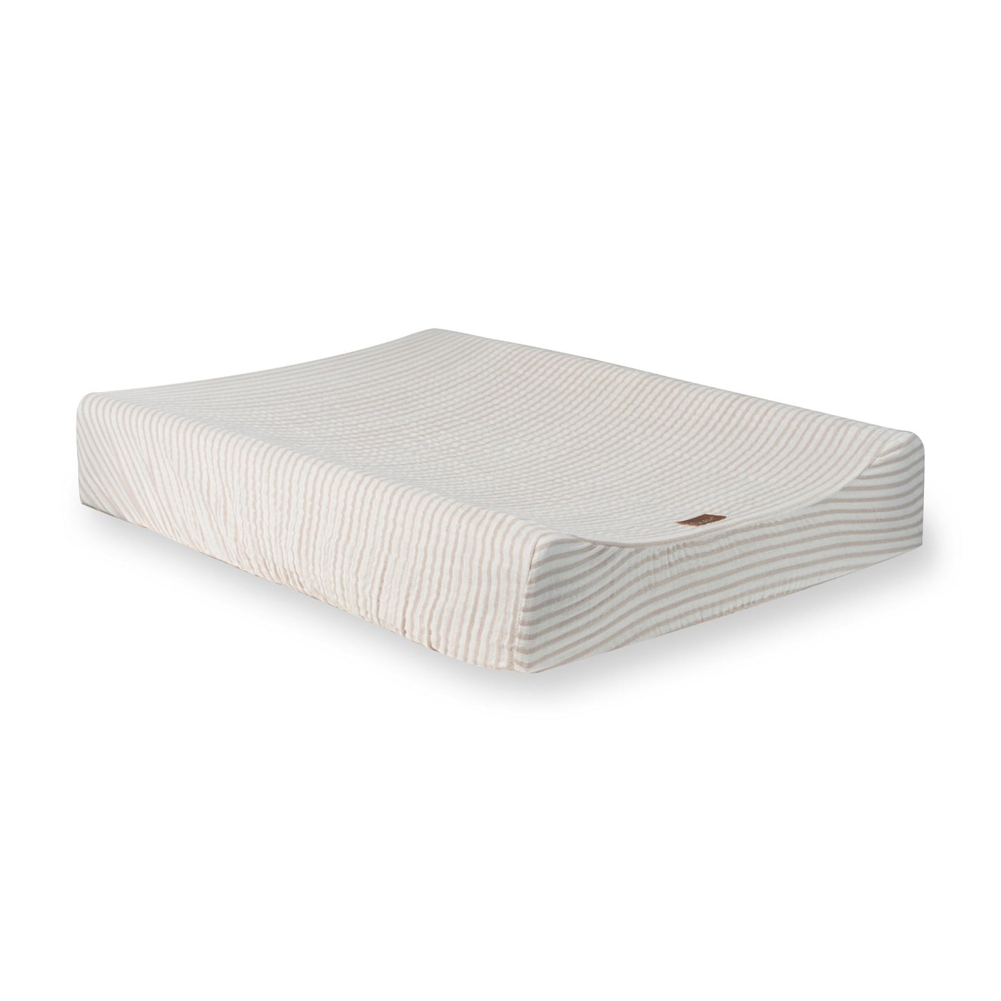 Quax Muslin Changing Mat Cover - Natural Collection - Stripes
