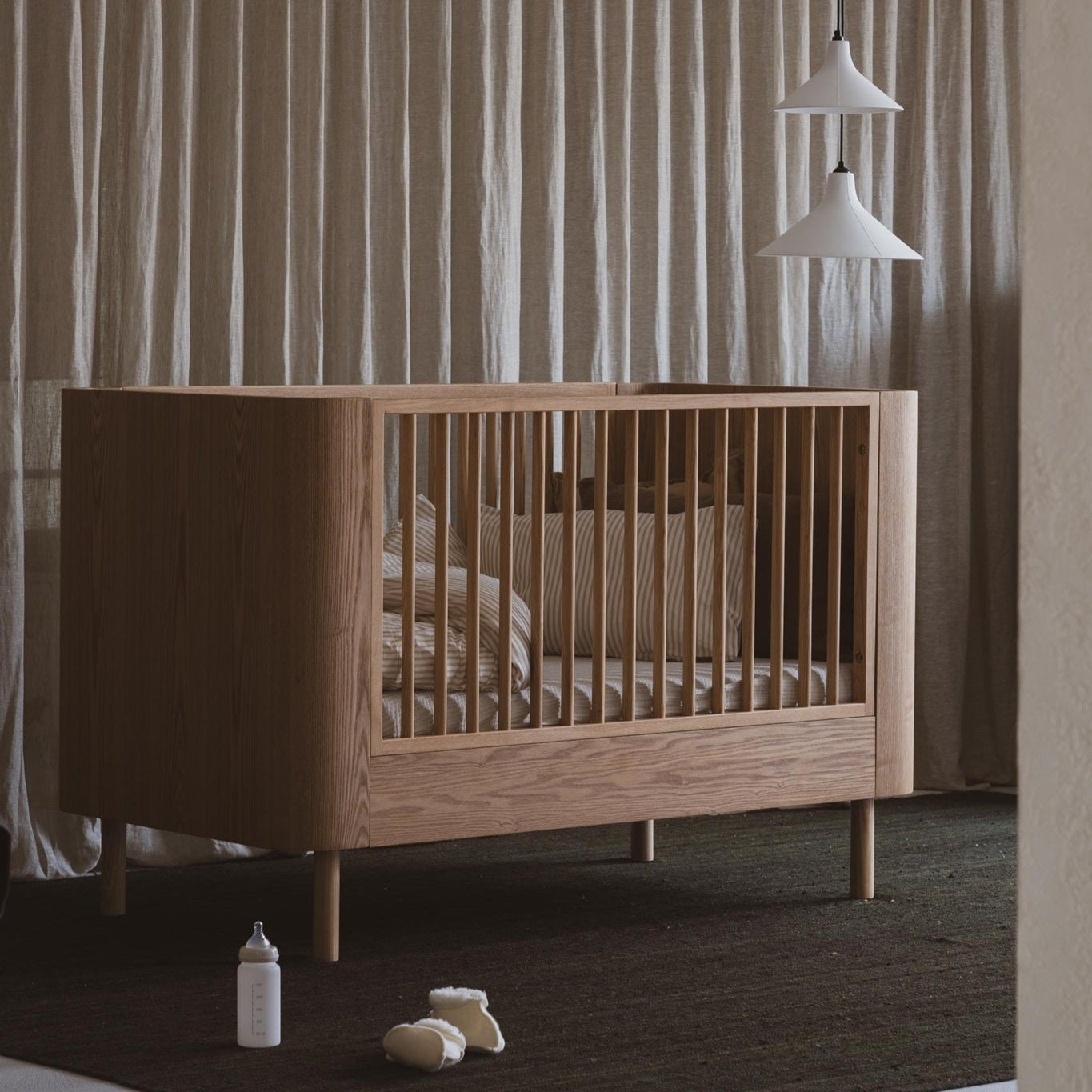 Quax Yume Cot - 140 x 70cm - Natural Ash