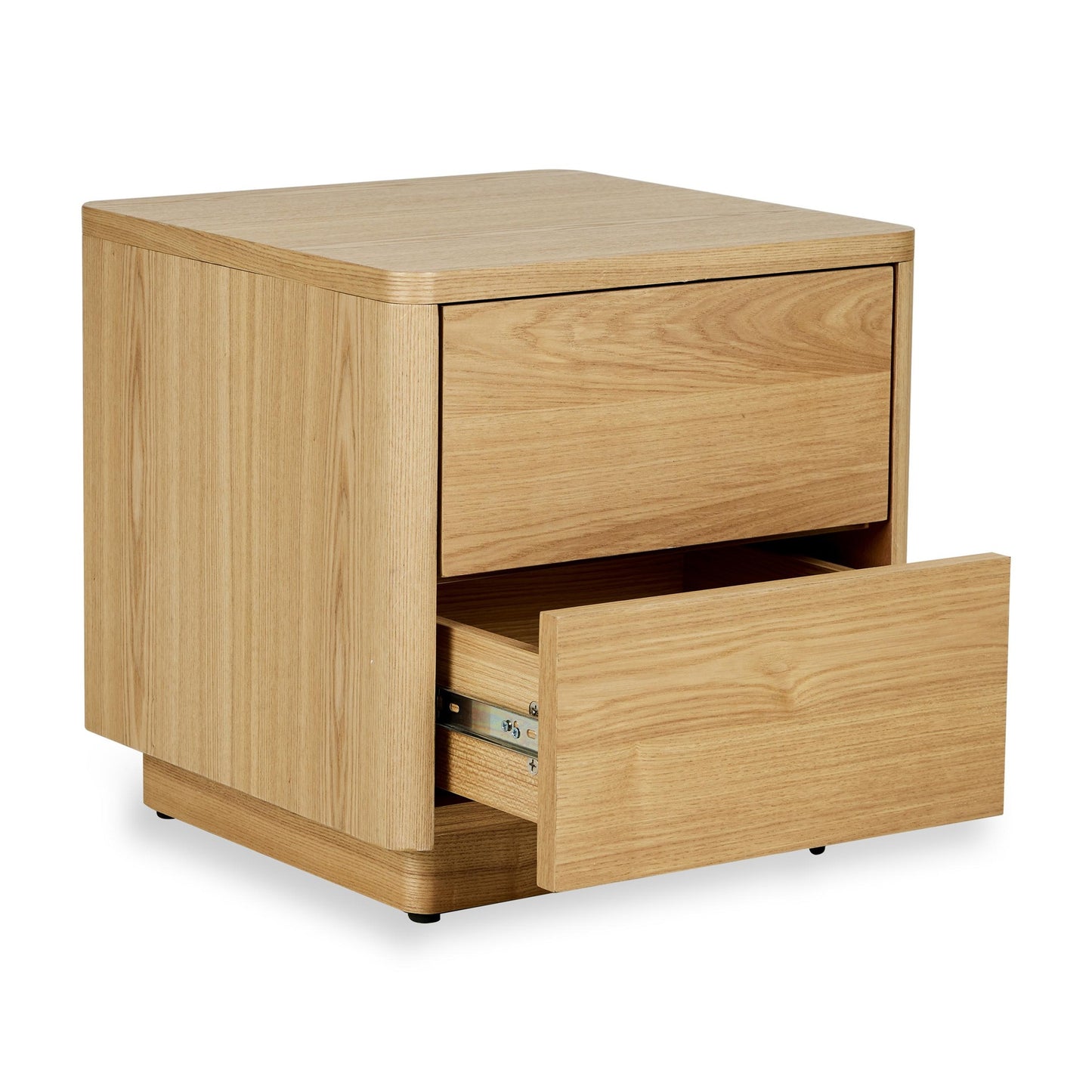 Quax Bedside Table - 2 Drawers - Natural Ash