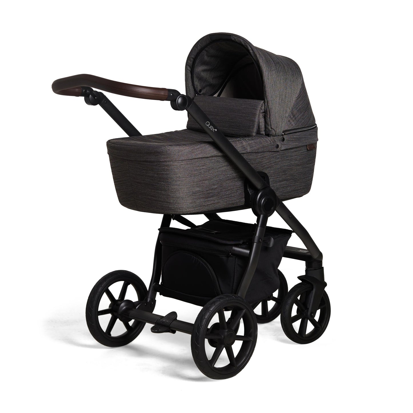 Quax Crooz2 Pram - Chevron Brown