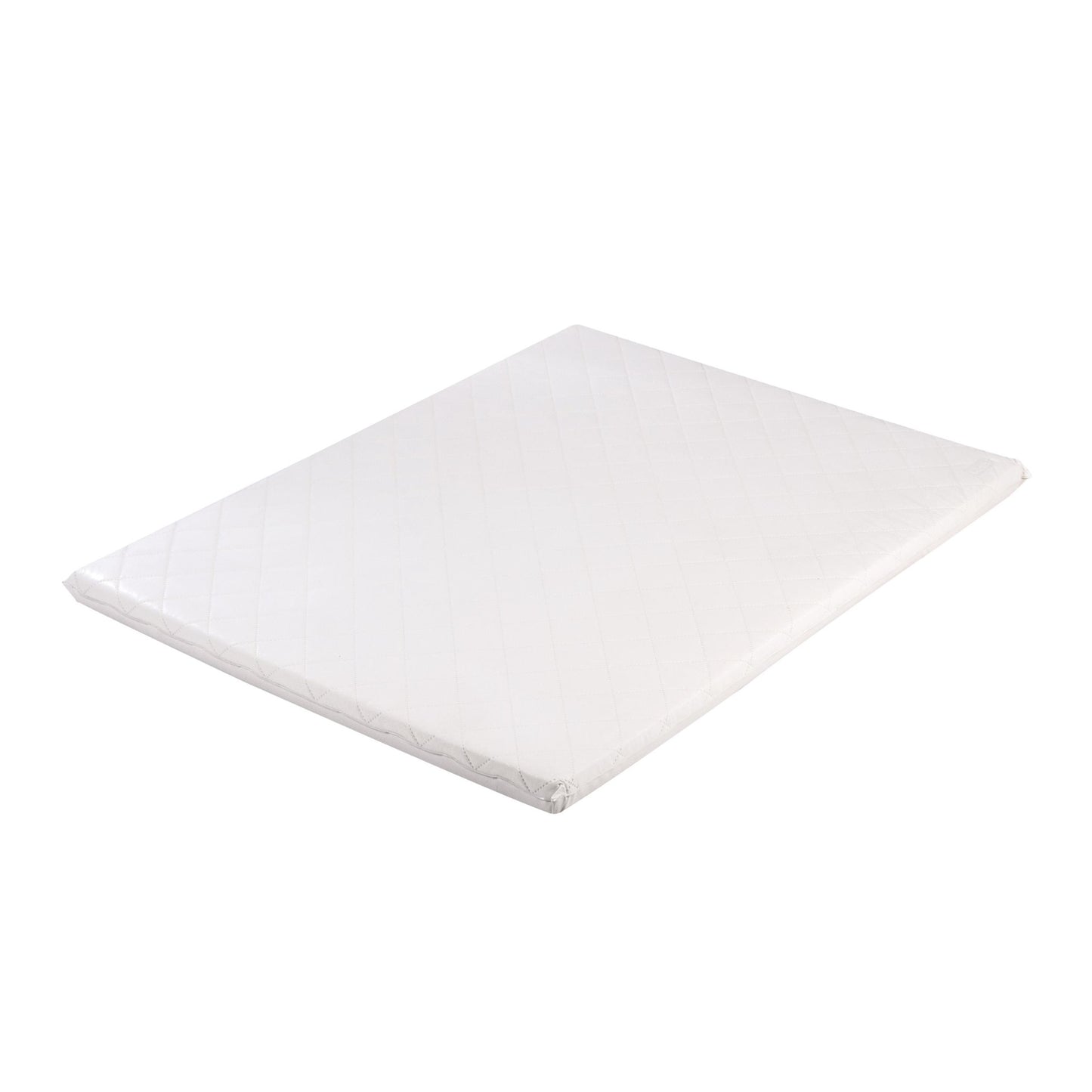 Quax Playpen Mat PVC - Quilted - White